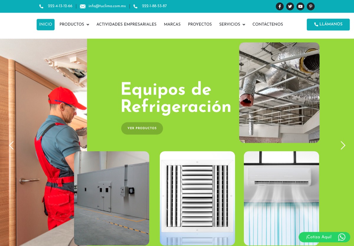 Sitio web de Tu Clima